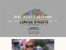 Tablet Screenshot of bikewesthartford.org